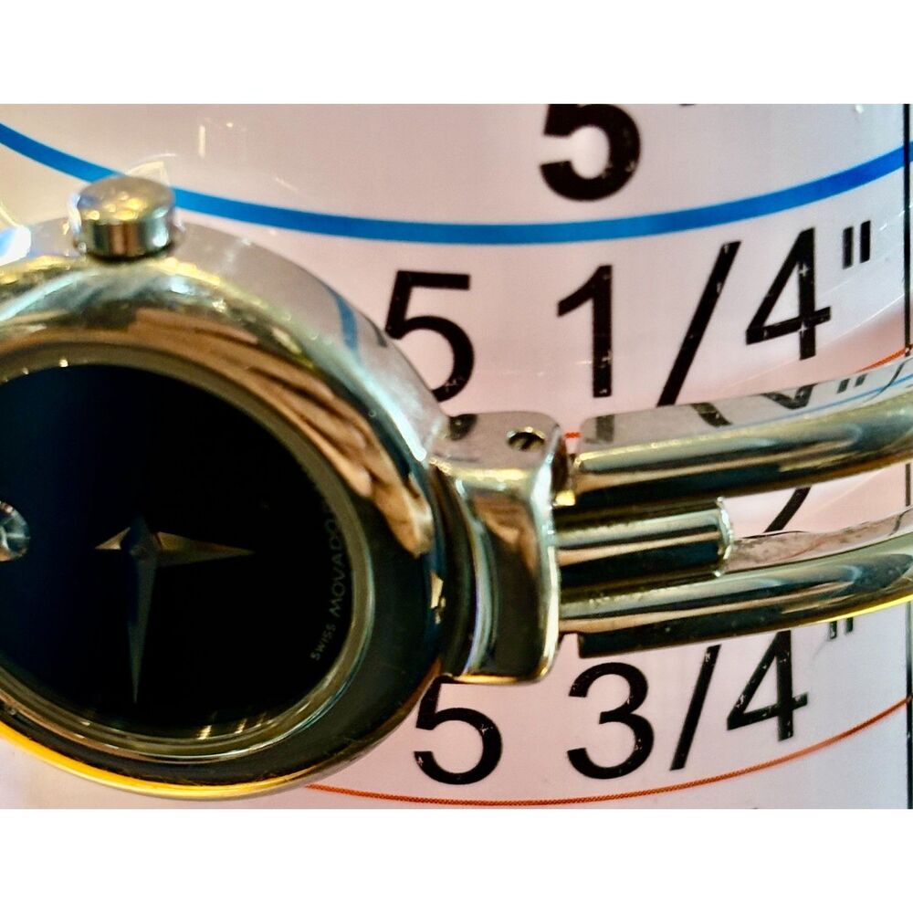 Elegant Ladies Movado Bangle Watch - Small Wrist Friendly!